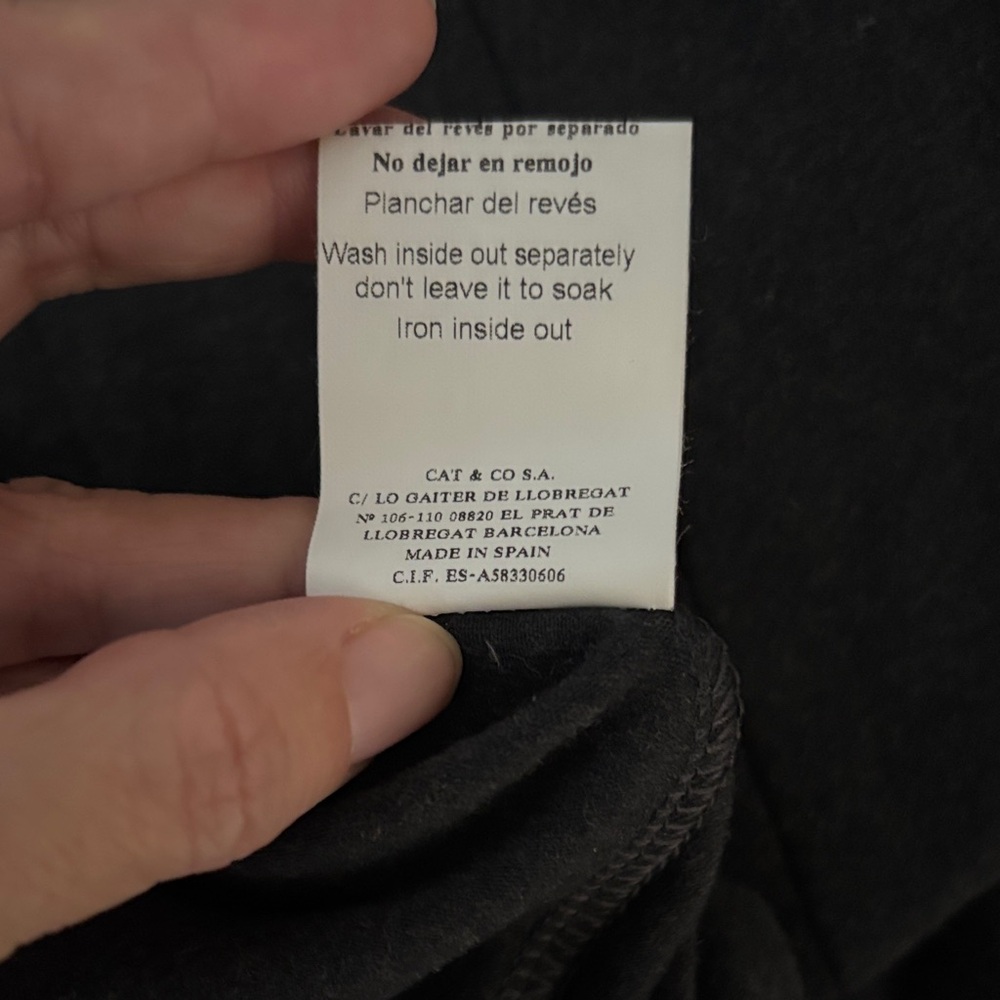 Isabel de Pedro Charcoal Wool Skirt Sz 8 - Picture 3 of 7